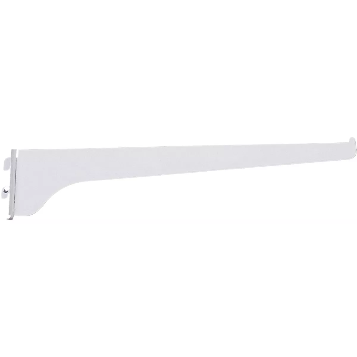 Knape & Vogt 180 Series 10 In. Titanium Steel Regular-Duty Single-Slot Shelf Bracket