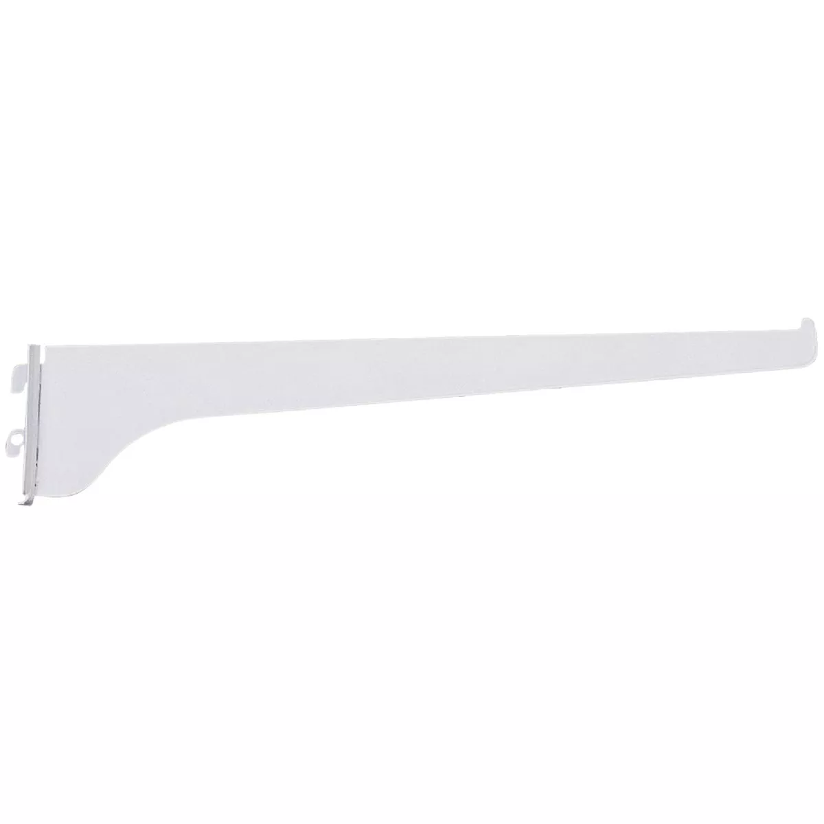 Knape & Vogt 180 Series 12 In. Titanium Steel Regular-Duty Single-Slot Shelf Bracket
