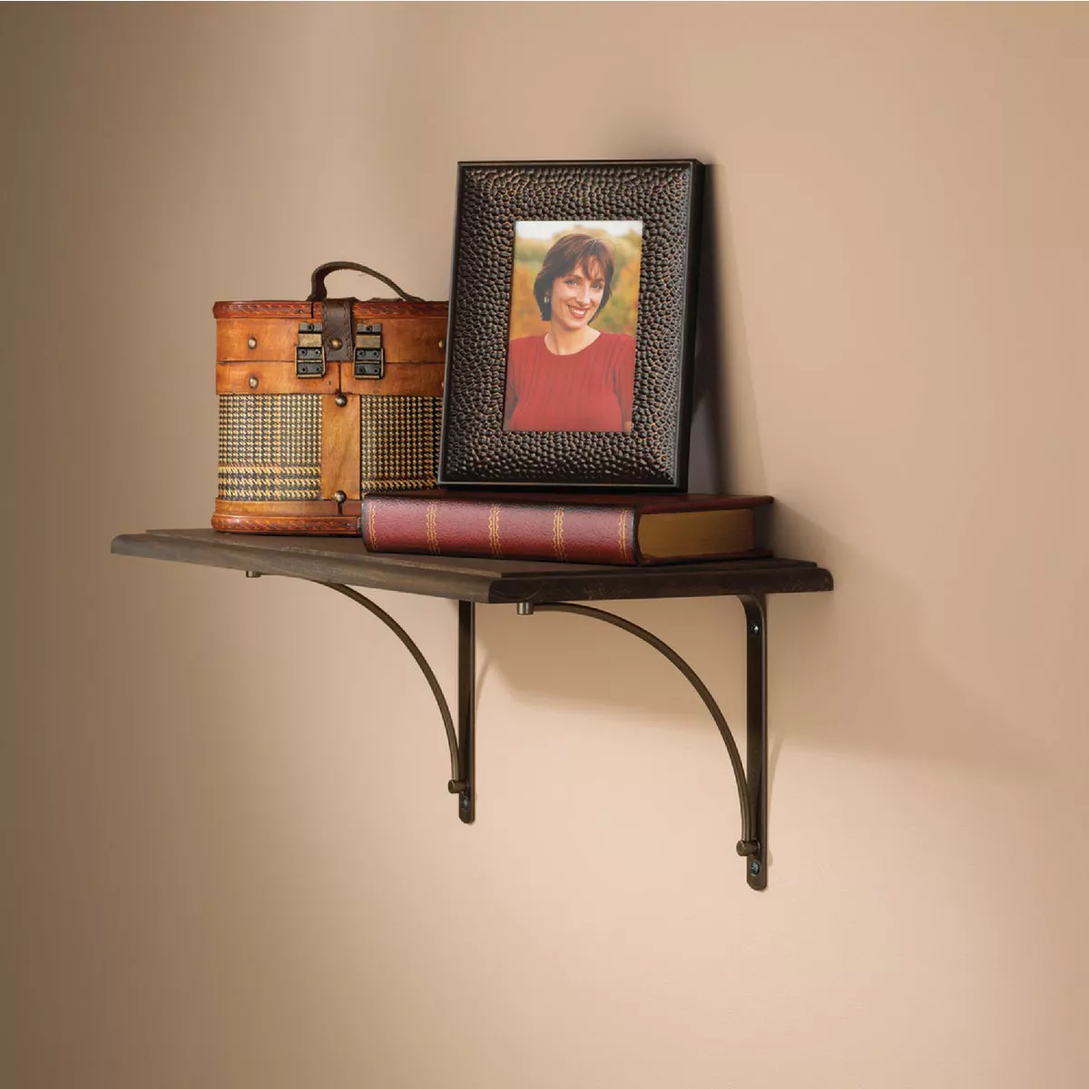Knape & Vogt 200 Series Manchester 8 In. Antique Bronze Steel Shelf Bracket - photo 2