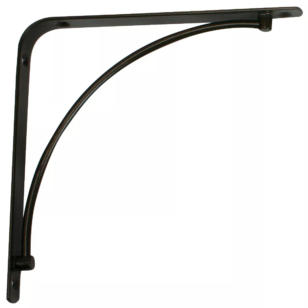 Knape & Vogt 200 Series Manchester 6 In. Black Steel Shelf Bracket