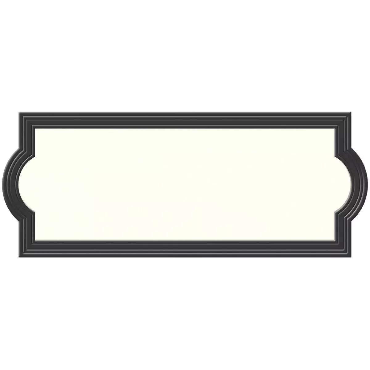 Hy-Ko Prestige Series Plastic Address Plate