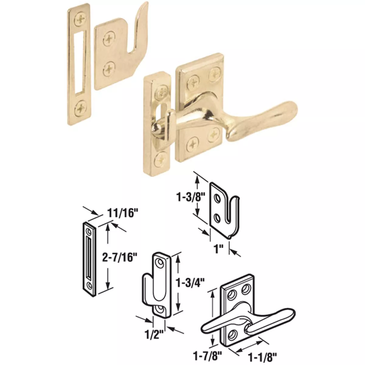 Prime-Line Casement Window Sash Lock