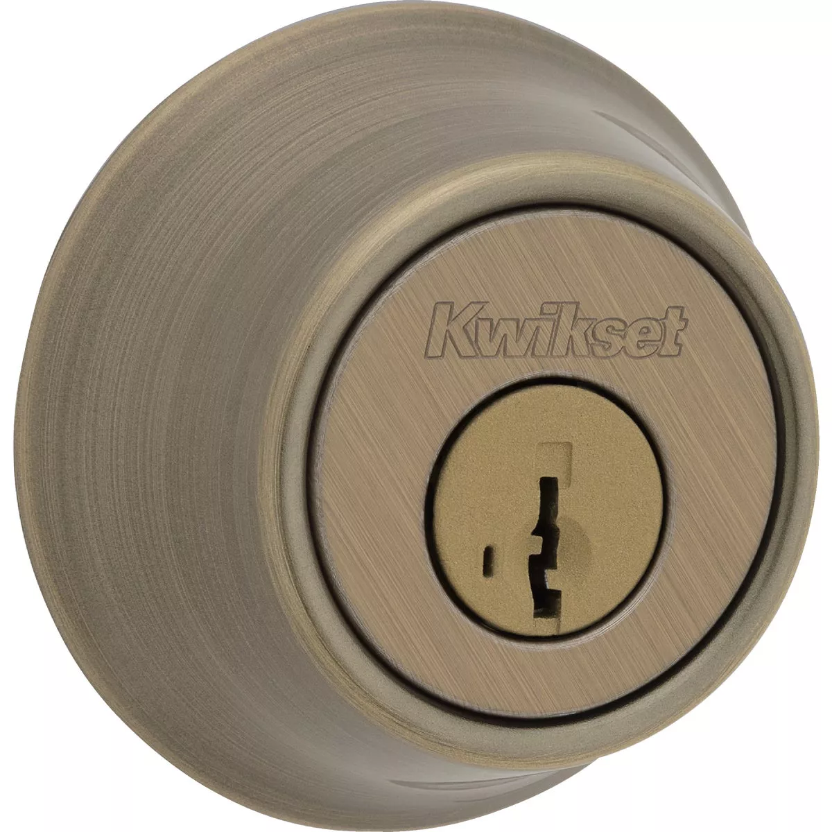 Kwikset 665 Satin Nickel With SmartKey Double Cylinder Deadbolt At