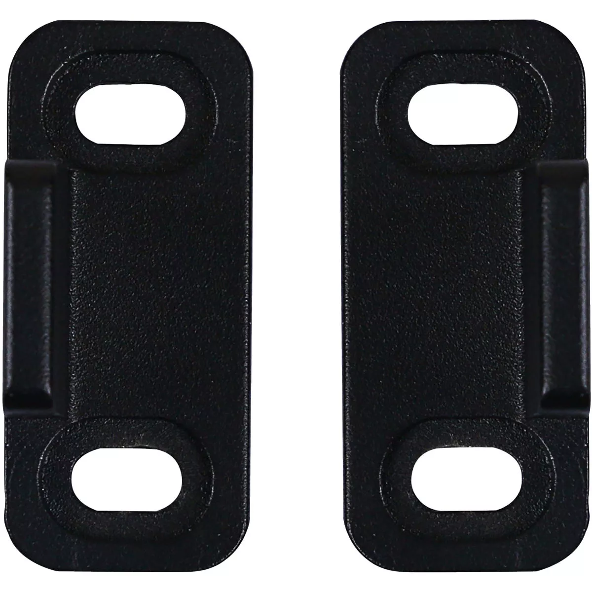 National Hardware Matte Black Double Floor Guide