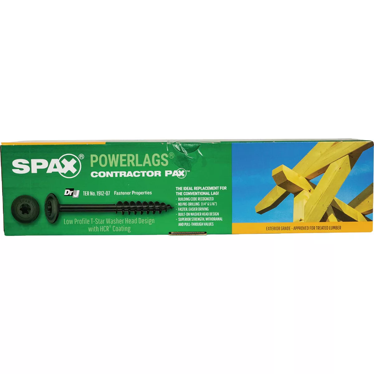 SPAX Powerlag 5/16 In. x 8 In. T40 Washer Head HCR (Exterior Rated) Lag Screw (50 Ct.) - photo 4