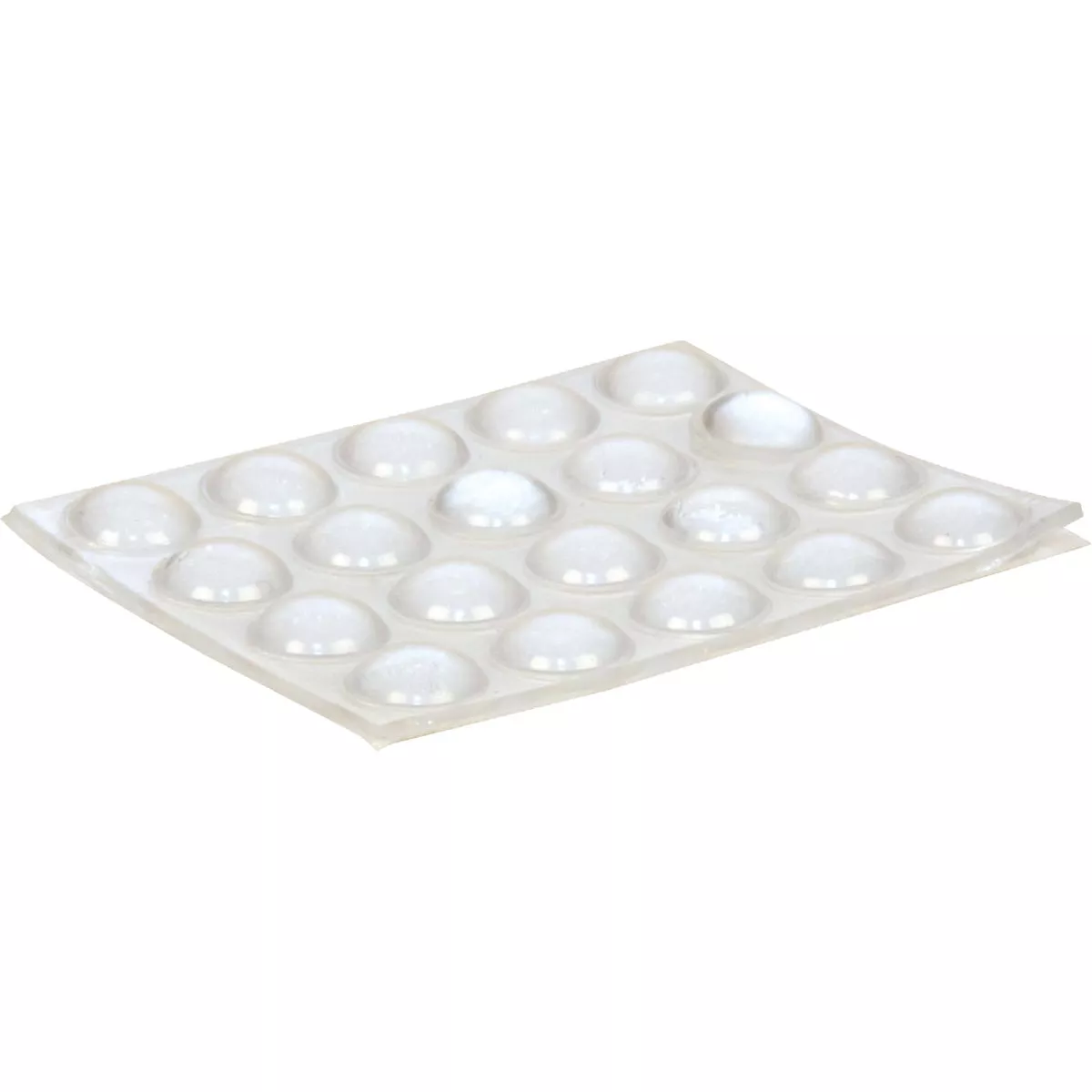 Magic Sliders 3/8 In. Round Clear Furniture Bumpers,(20-Count)