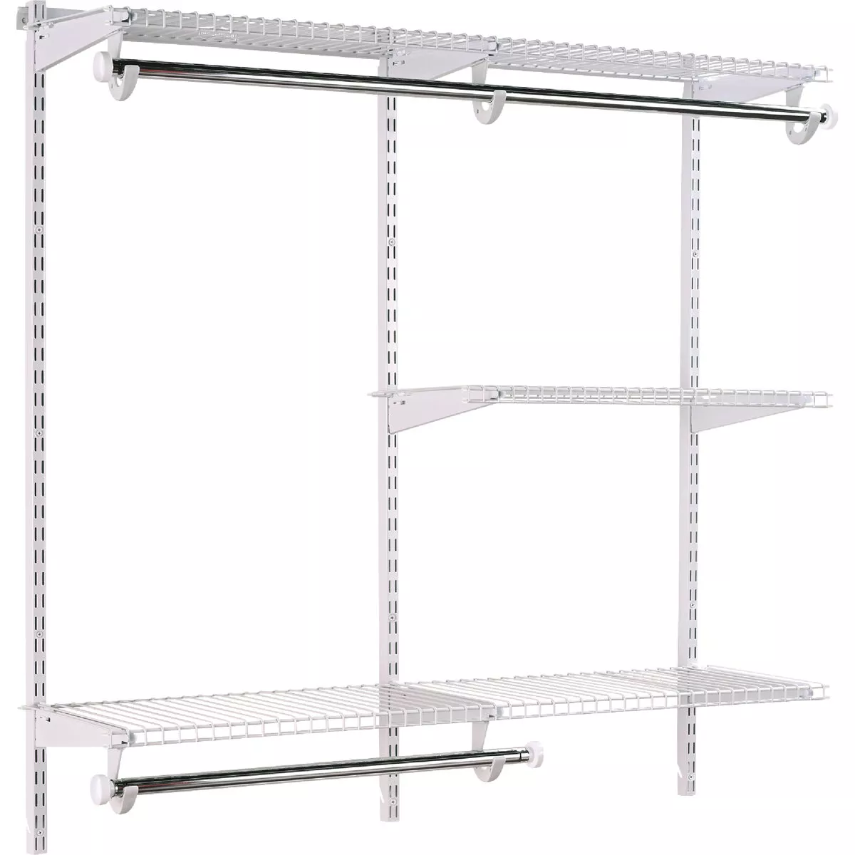 Rubbermaid Configurations 4 Ft. to 8 Ft. No-Cut Adjustable Closet Kit - photo 3
