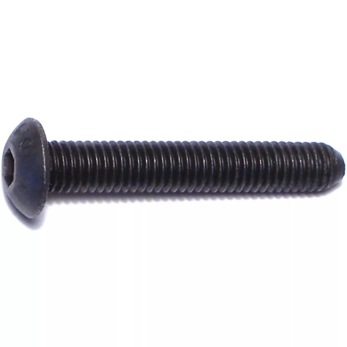 Midwest Fastener 5mm-0.8 x 30mm Black Oxide Class 10.9 Steel Coarse Thread Button Head Hex Socket Cap Screws (6 Ct.)