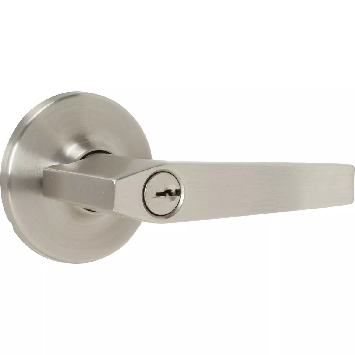 Steel Pro Brushed Nickel Entry Door Lever - photo 3