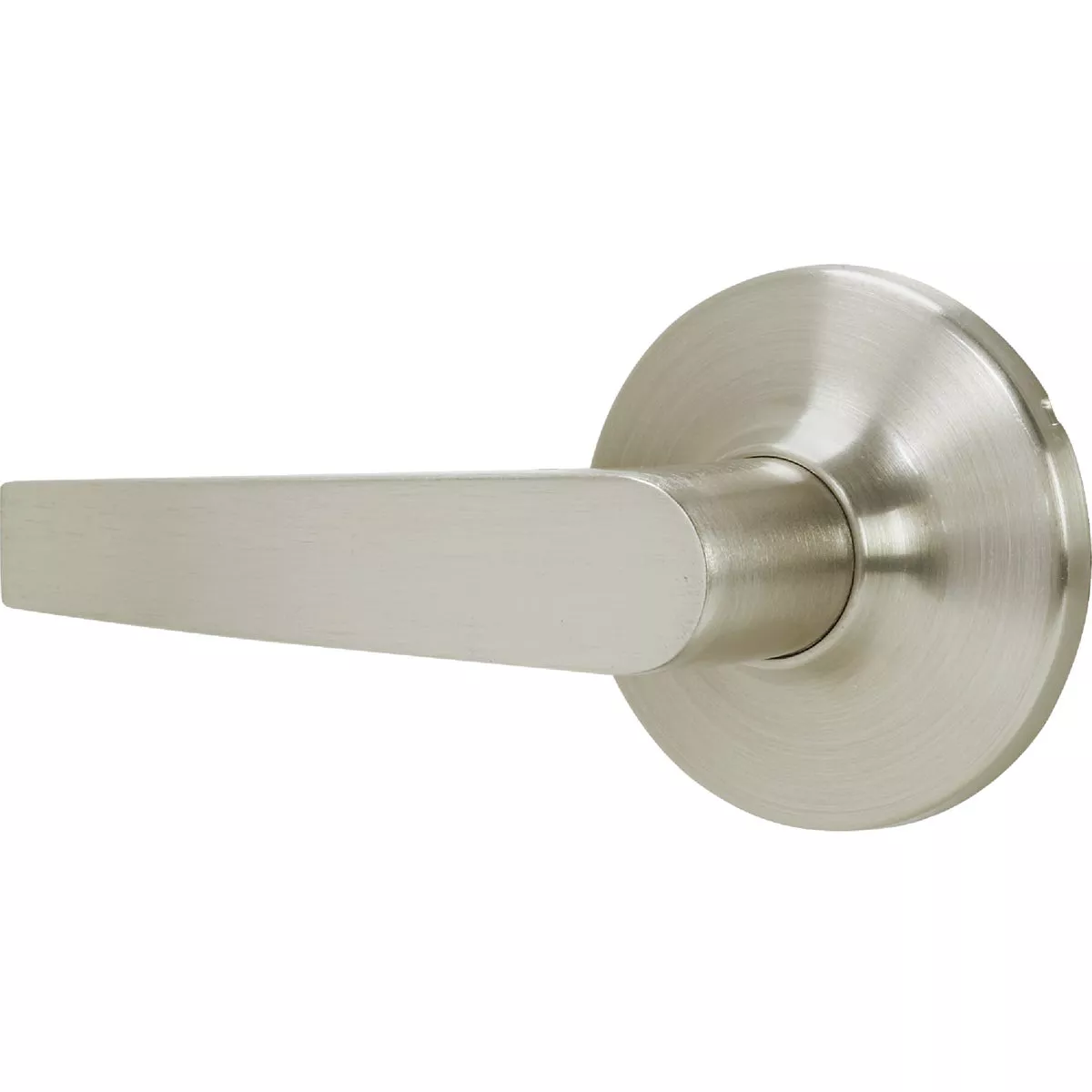 Steel Pro Brushed Nickel Straight Passage Door Lever - photo 3