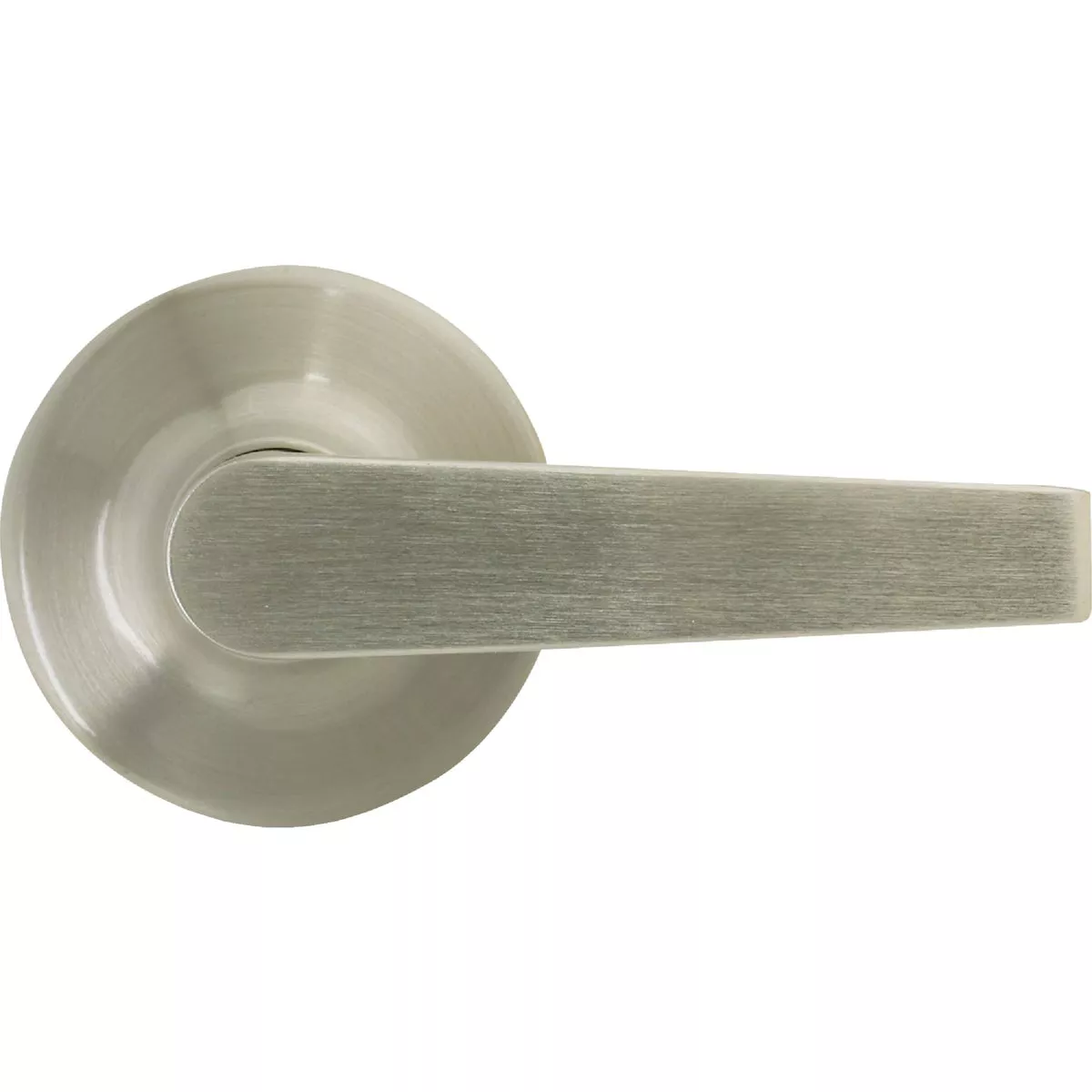 Steel Pro Brushed Nickel Straight Passage Door Lever - photo 4
