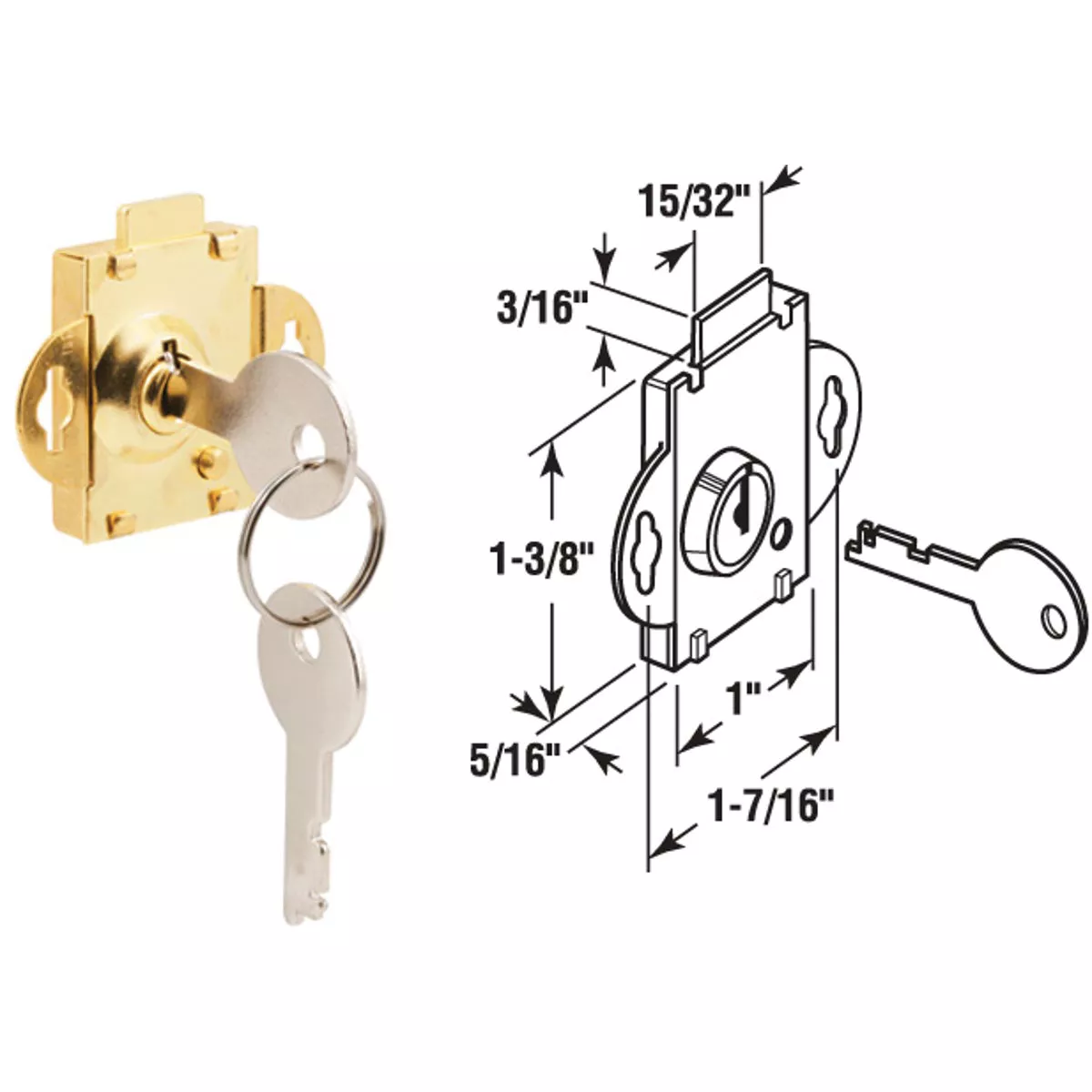 Child Safe Mailbox Deadbolt Lock