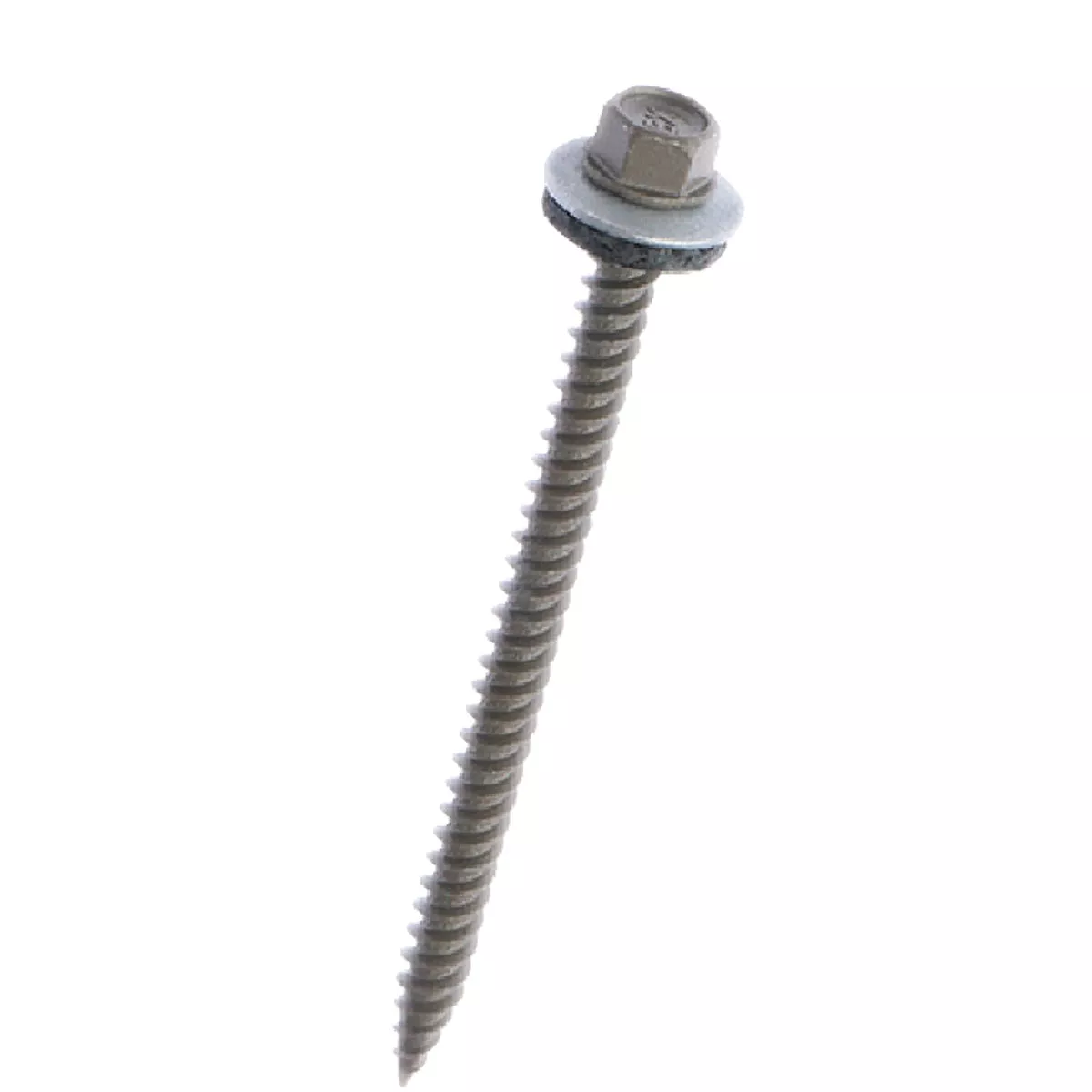 Teks #9 x 2-1/2 In. Hex Washer Head Sharp Point Metal to Wood Roofing Screw (60 Ct.) - photo 6
