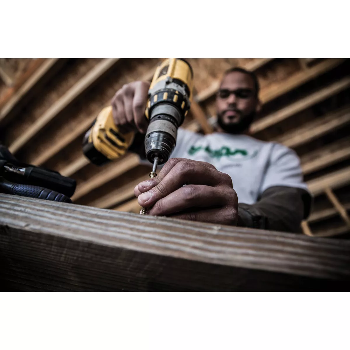 SPAX #8 x 1-1/4 In. T20 Plus Flat Head Yellow Zinc (Interior) Wood Screw (675 Ct.) - photo 3