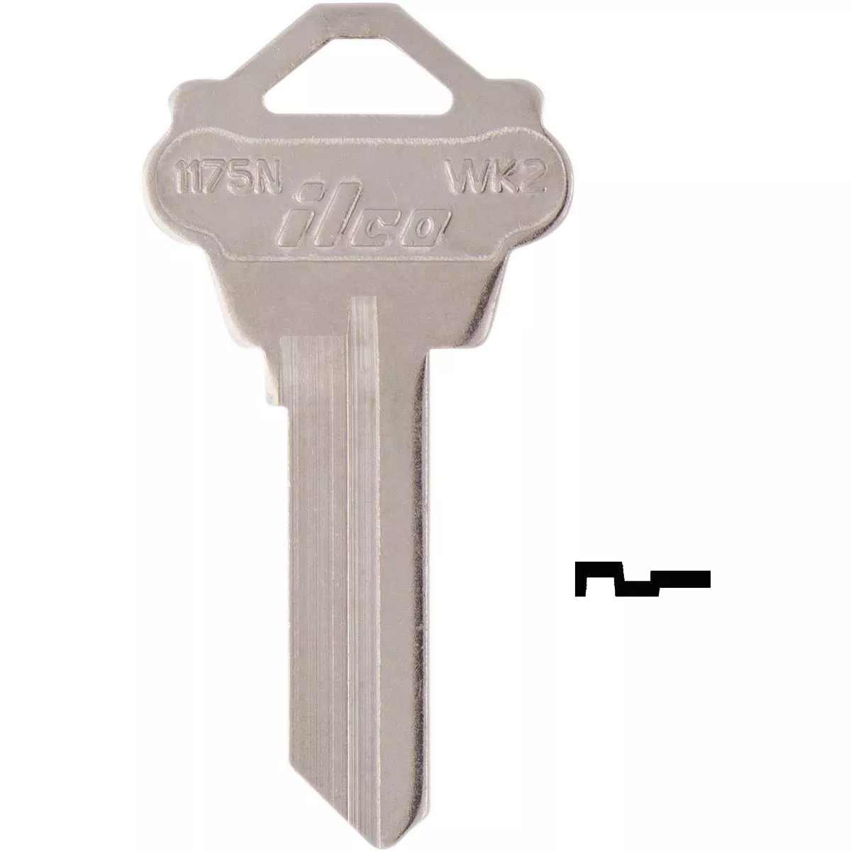ILCO Weslock Lockset Key Blank 1175N (10-Pack) | True Value Hardware
