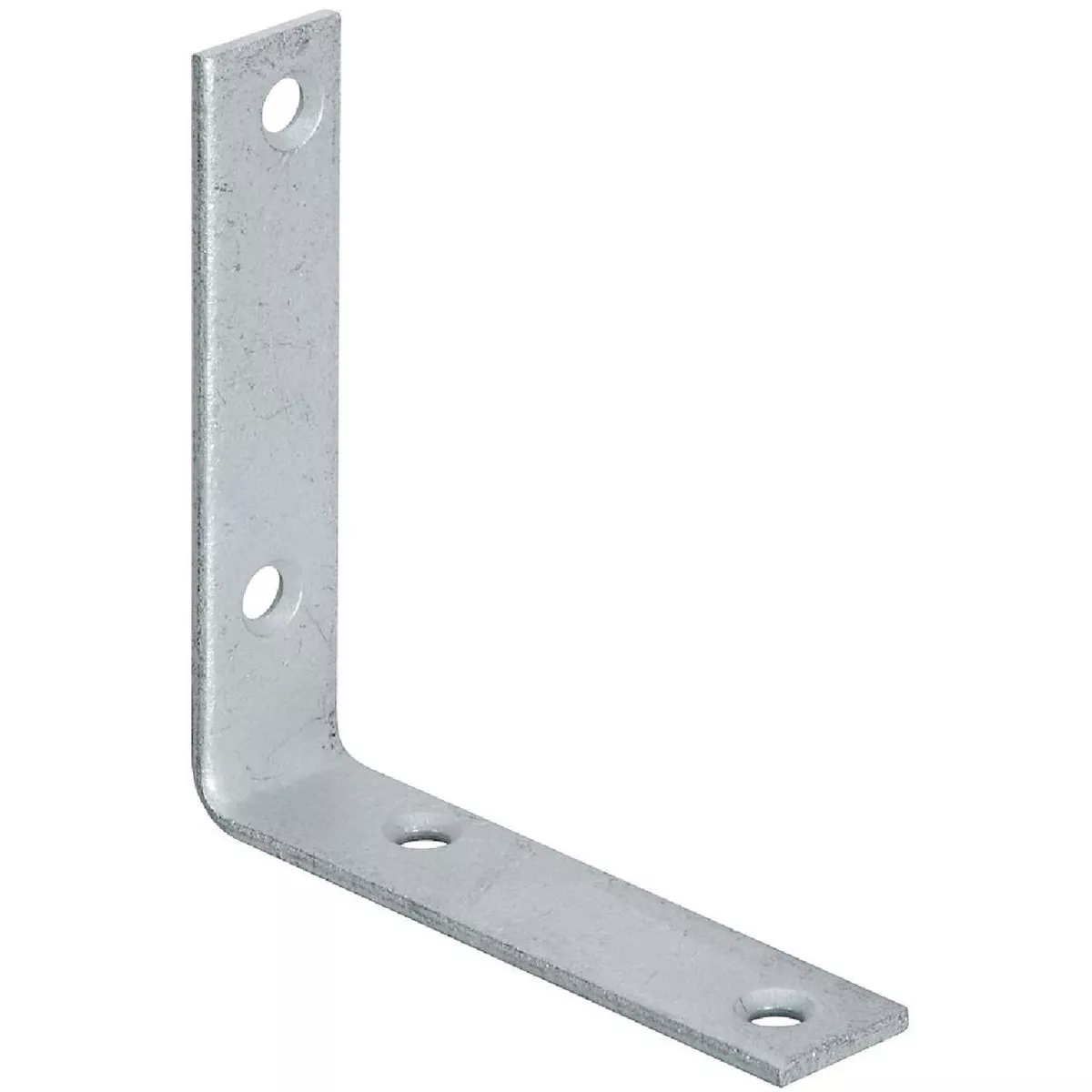 National Catalog 115 4 In. x 7/8 In. Galvanized Corner Brace