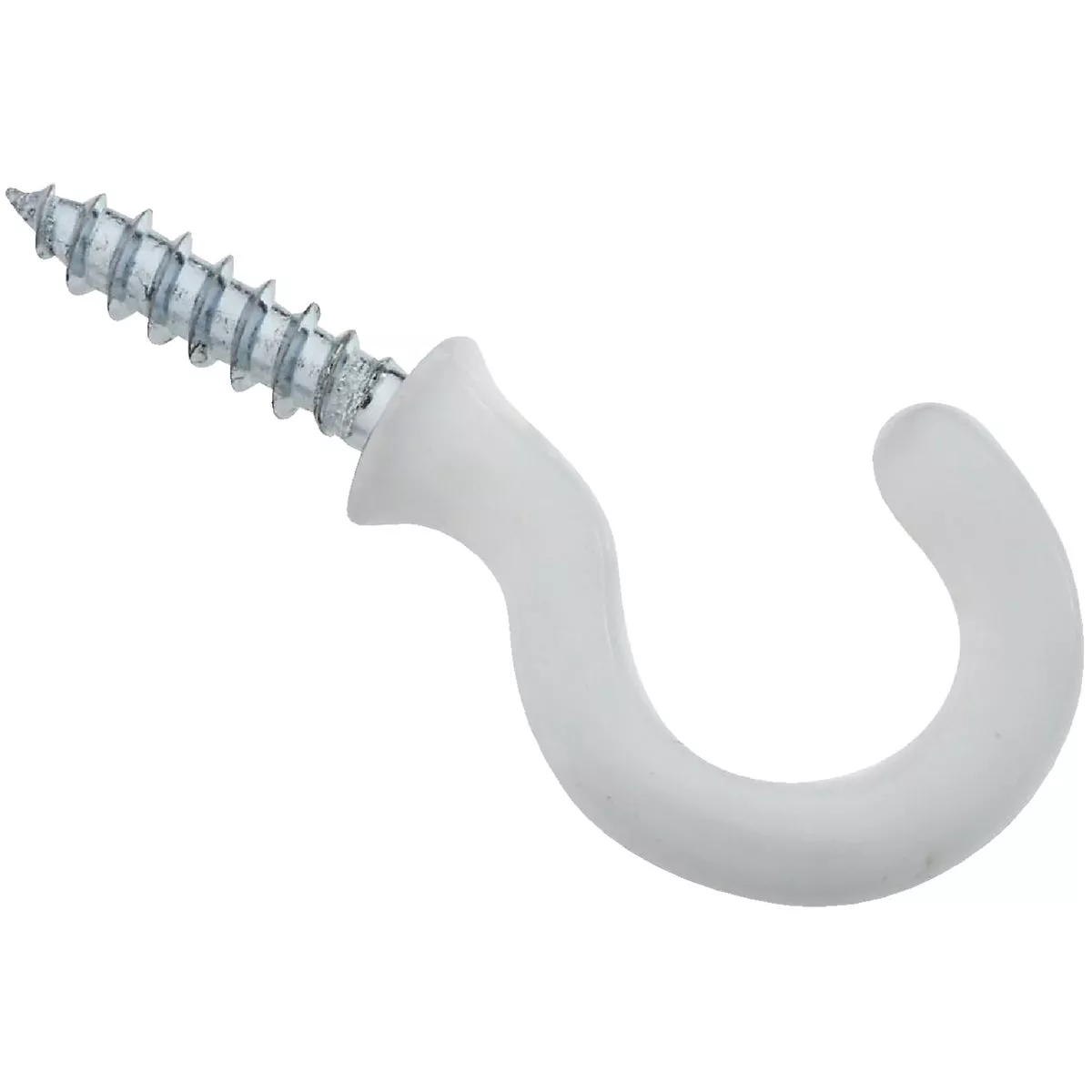 National Hardware 3/4 In. White Vinyl Cup Hook (50 Count)