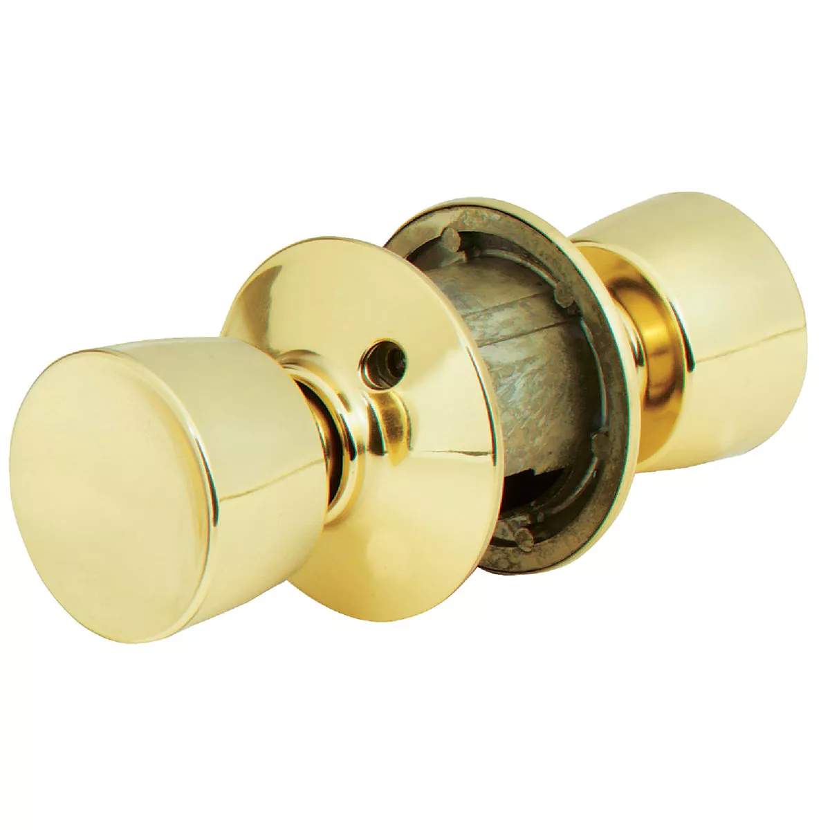 Schlage Bell Bright Brass Hall & Closet Door Knob