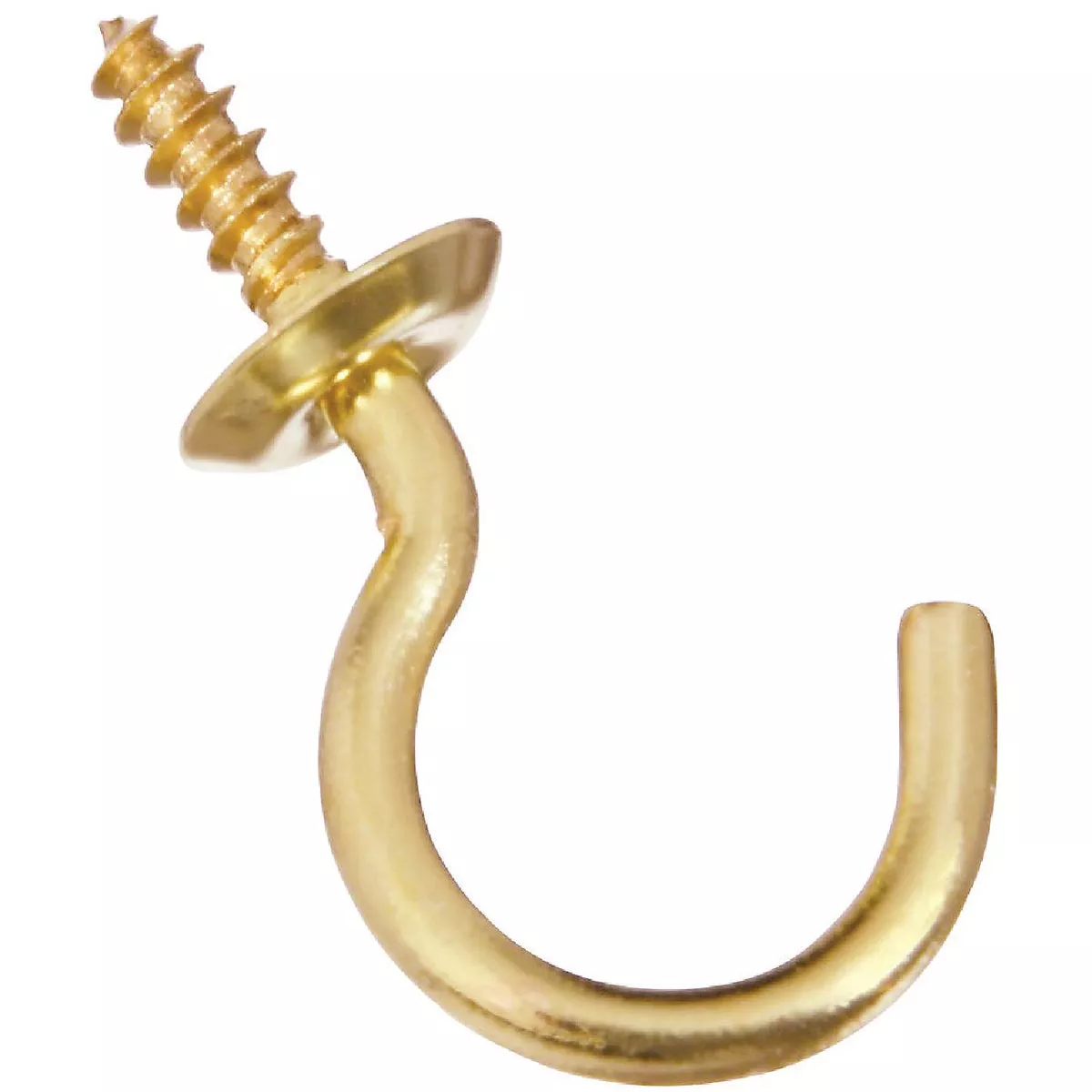 National 7/8 In. Solid Brass Cup Hook Bulk