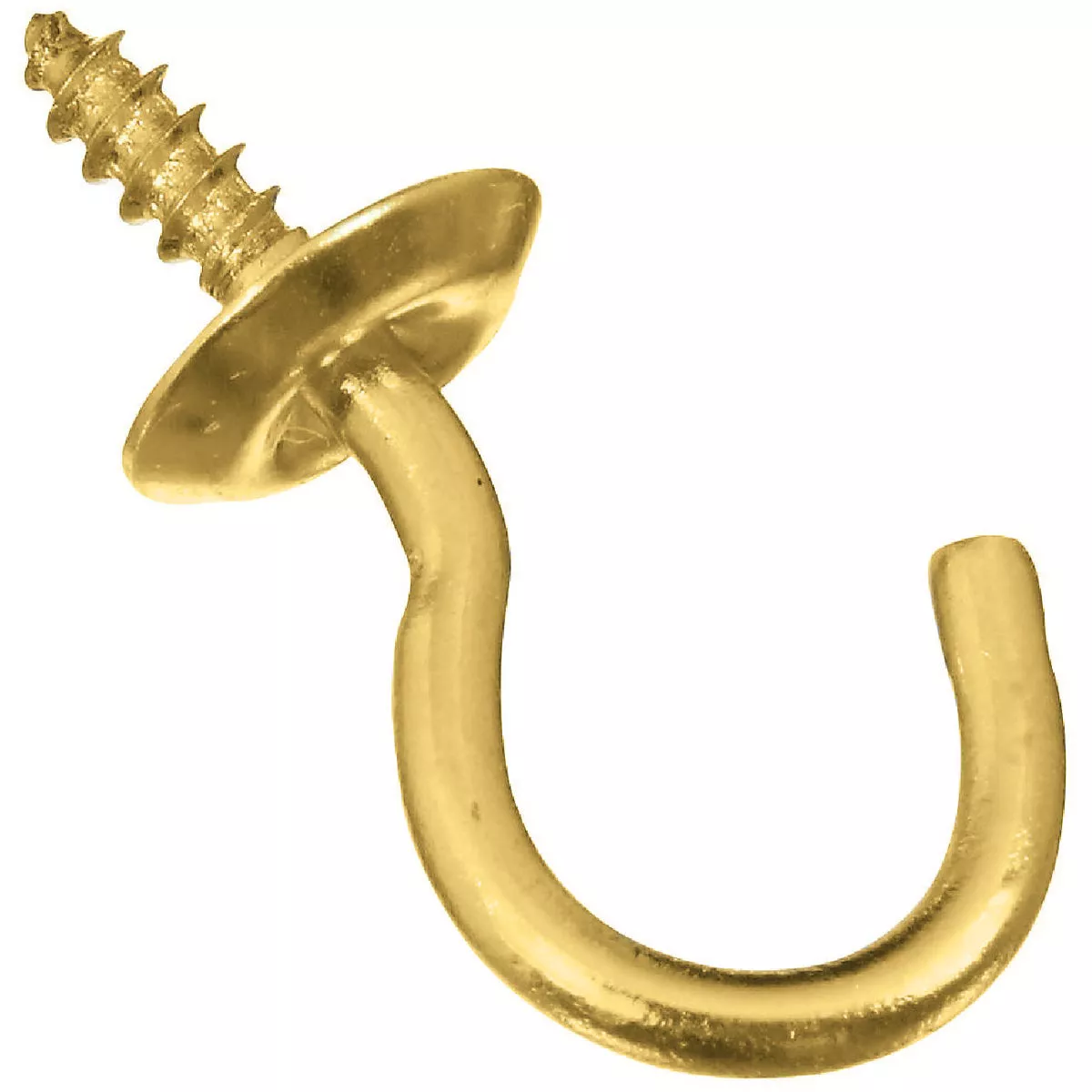National 3/4 In. Solid Brass Cup Hook Bulk