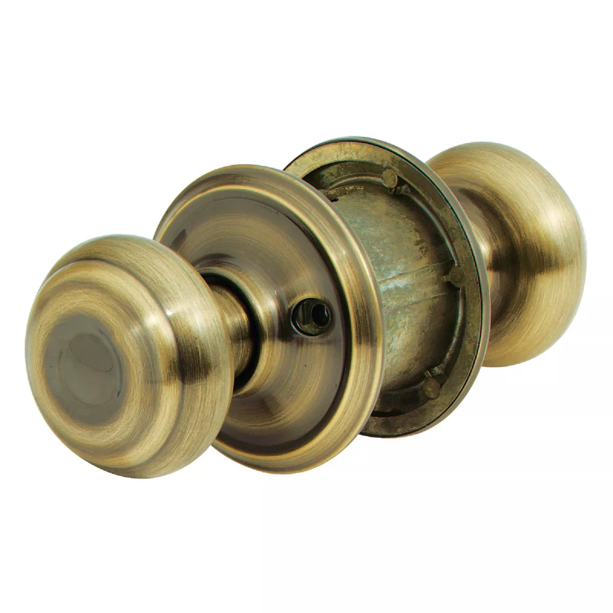 Schlage Georgian Antique Brass Hall & Closet Door Knob