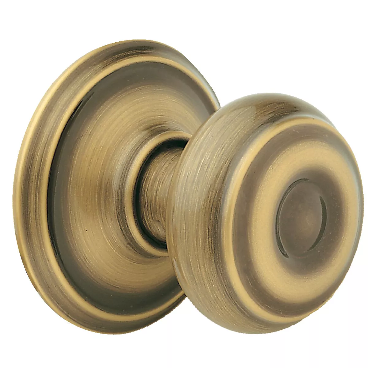 Schlage Antique Brass Georgian Dummy Door Knob