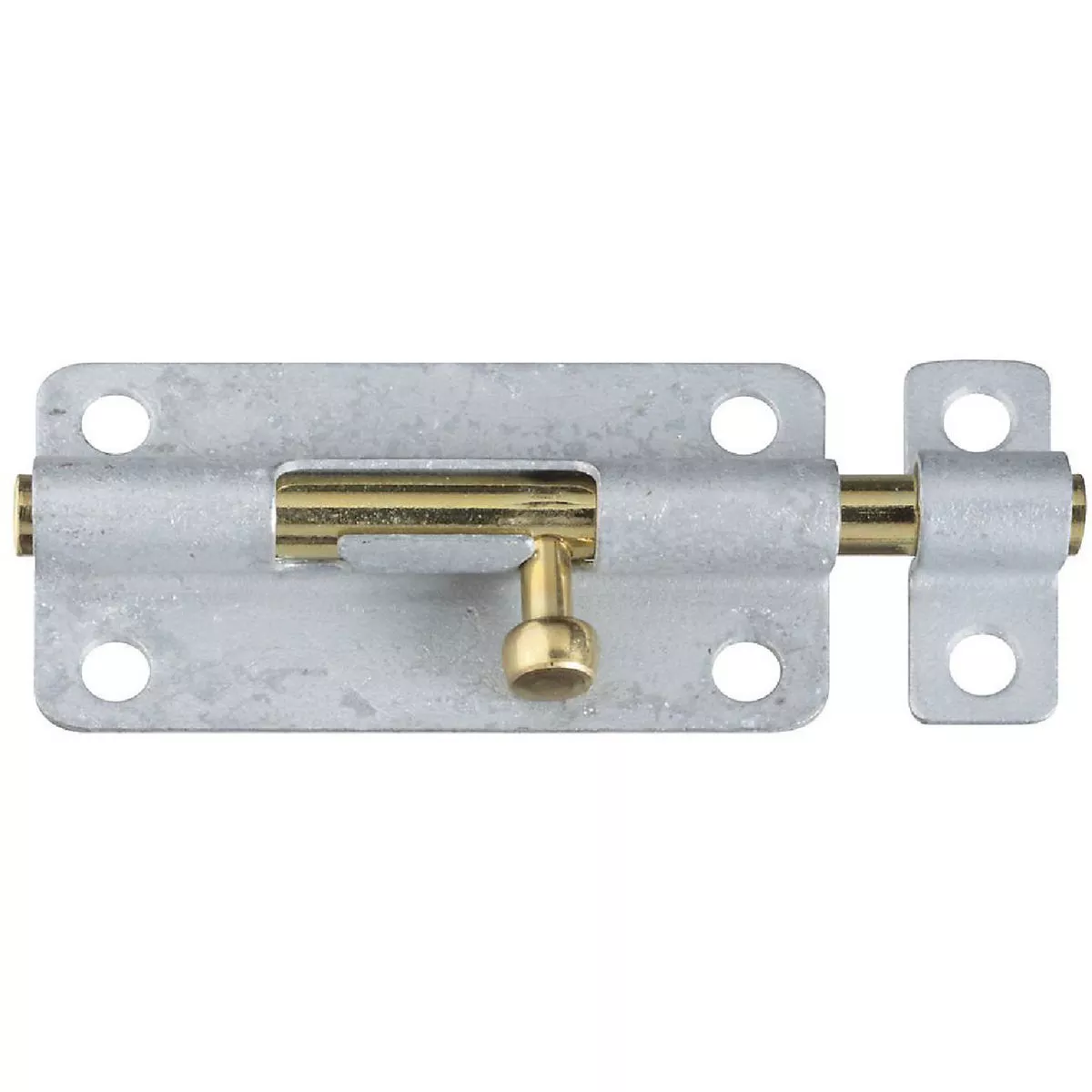 National Hardware 4 In. Galvanized Steel Door Barrel Bolt