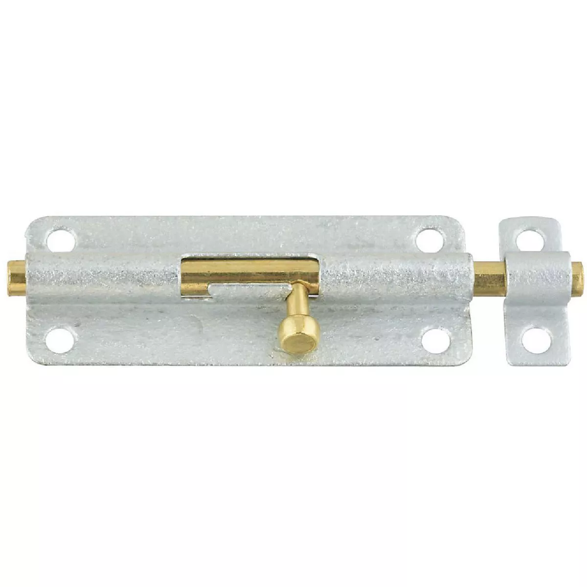 National 5 In. Galvanized Steel Door Barrel Bolt