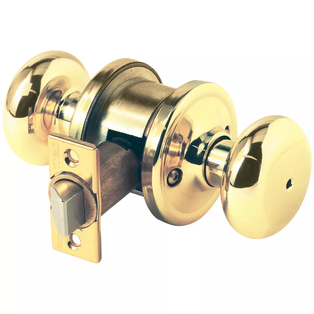 Kwikset Signature Series Polished Brass Bed & Bath Door Knob - photo 3