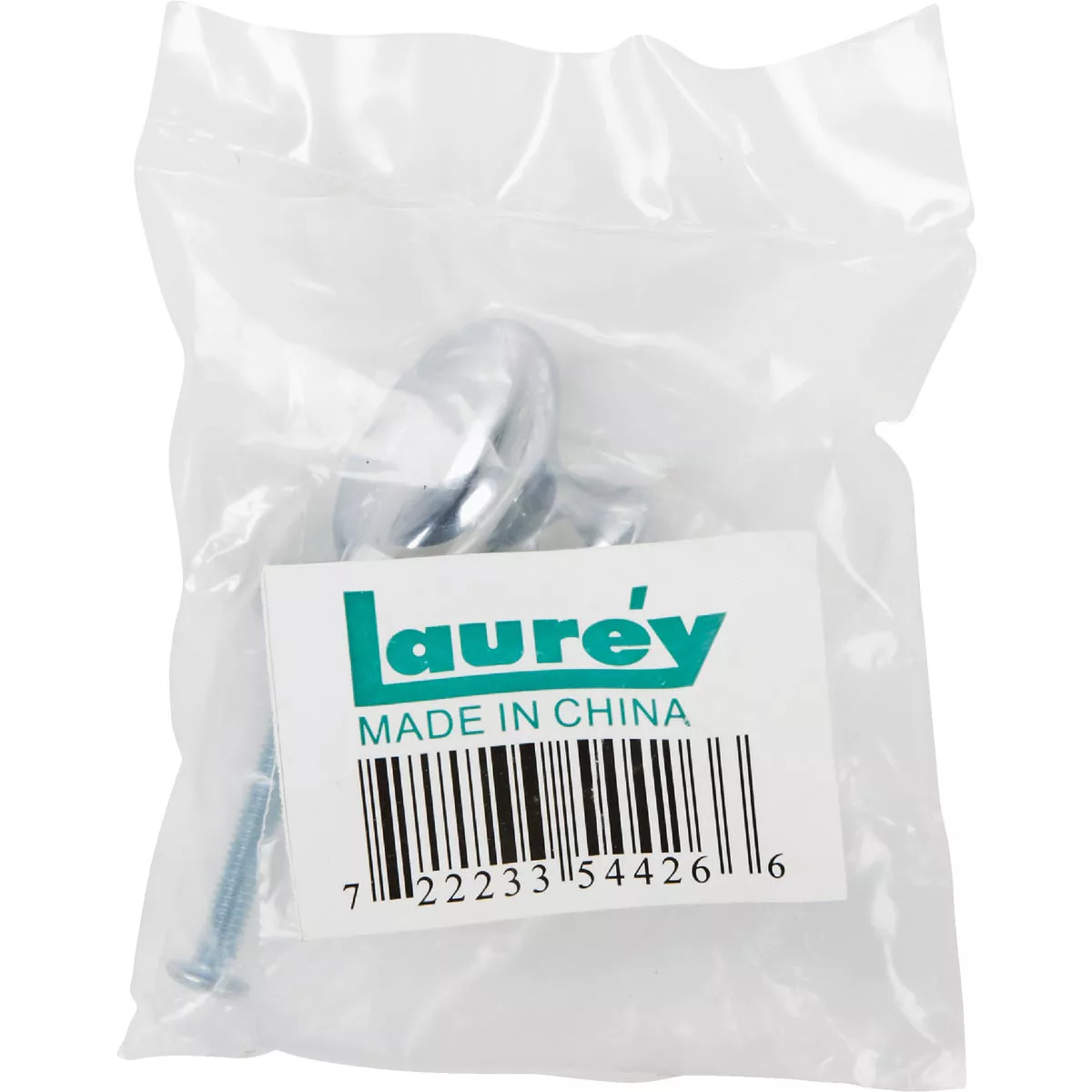 Laurey Danica Round 1-1/4 In. Dia. Polished Chrome Cabinet Knob - photo 2