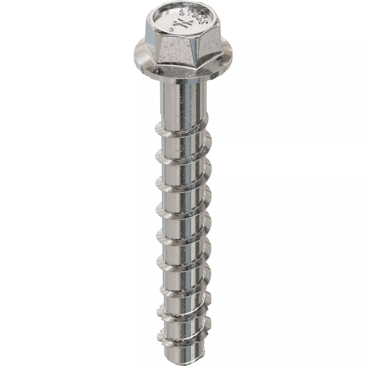 Simpson Strong-Tie Titen HD 3/8 In. x 3 In. 316 Stainless Steel Heavy-Duty Screw Anchor (50-Count)