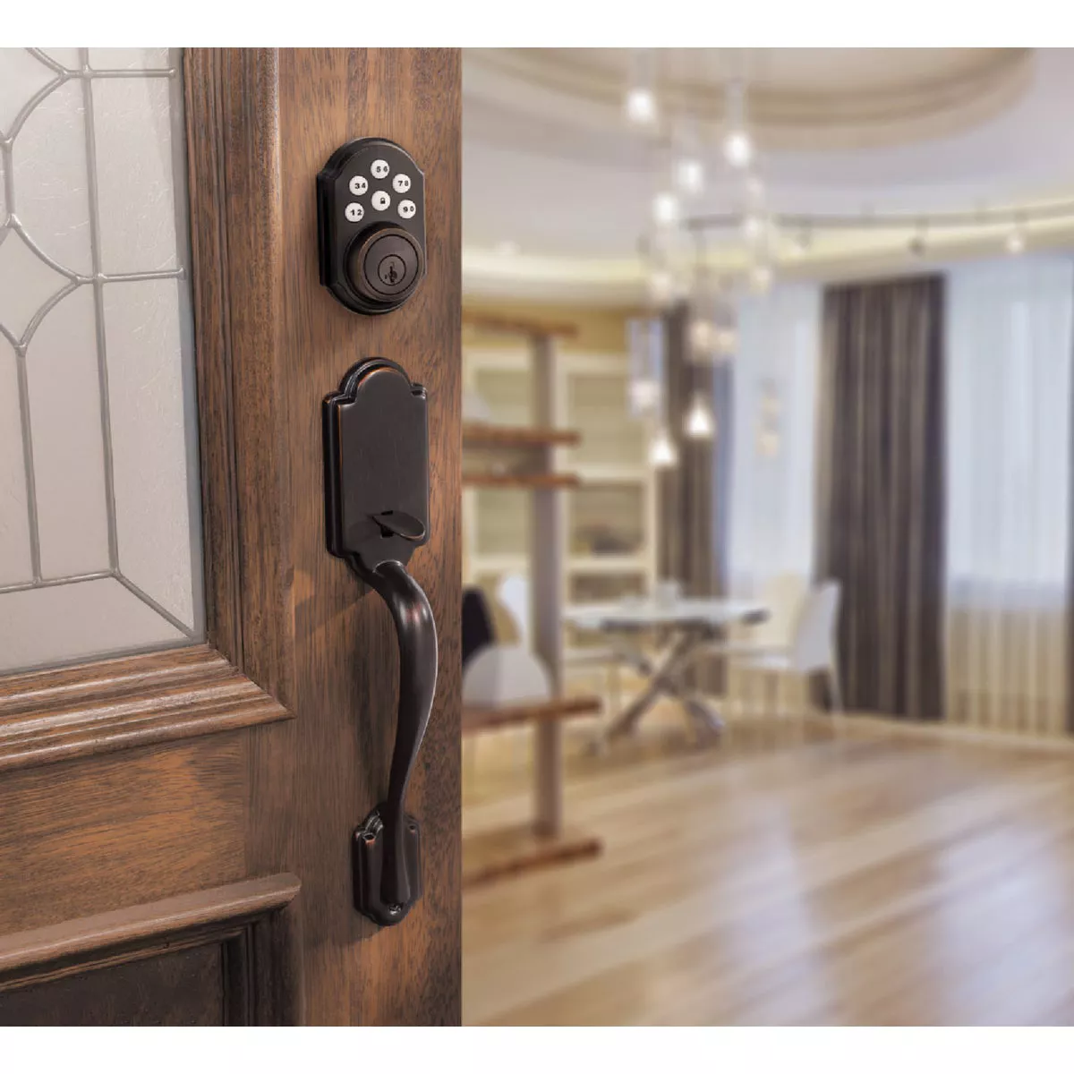 Kwikset Signature Series SmartCode Venetian Bronze Electronic Deadbolt - photo 6