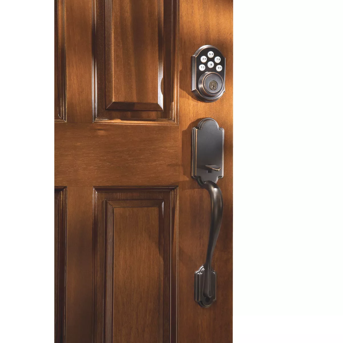Kwikset Signature Series SmartCode Venetian Bronze Electronic Deadbolt - photo 5