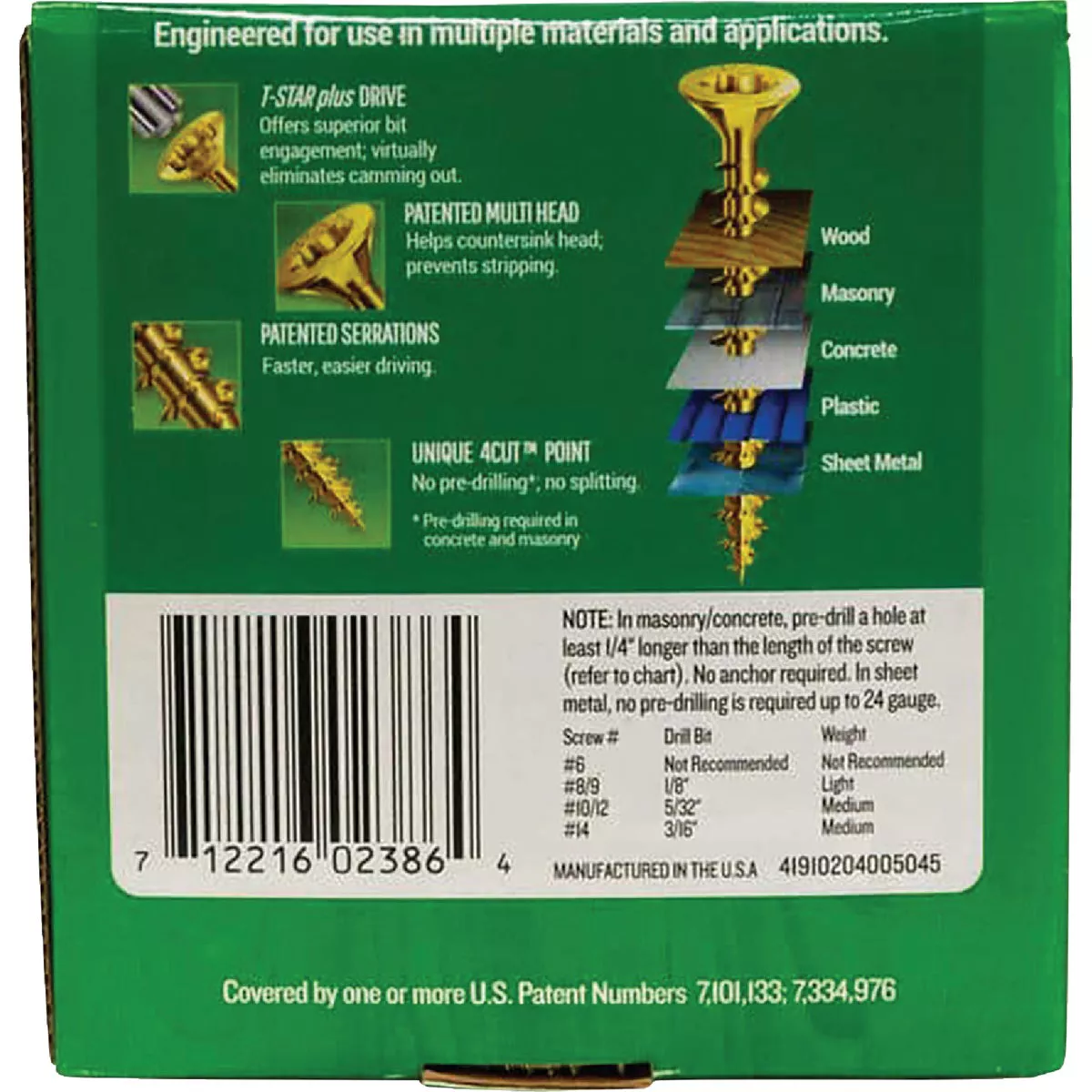 SPAX #8 x 2 In. Flat Head T-20+ Partial Thread Yellow Zinc (Interior) Wood Screw (3 Lb., 465-Count) - photo 7