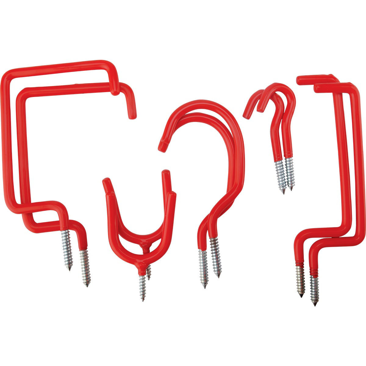 ScrewIn Vinyl Coated Storage Hook Set Do it Best