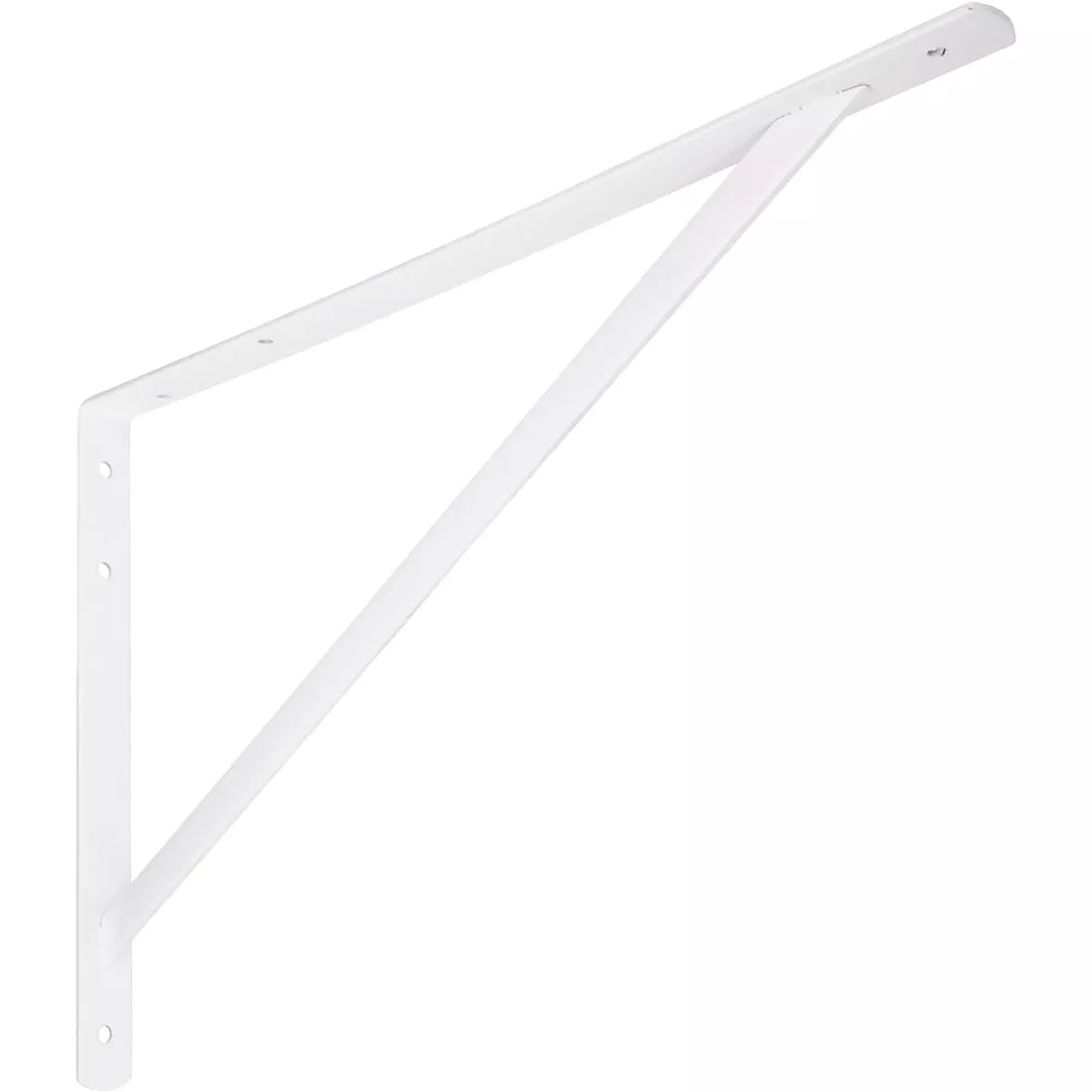 National Hardware 20 In. White Steel Super Strength Shelf Bracket