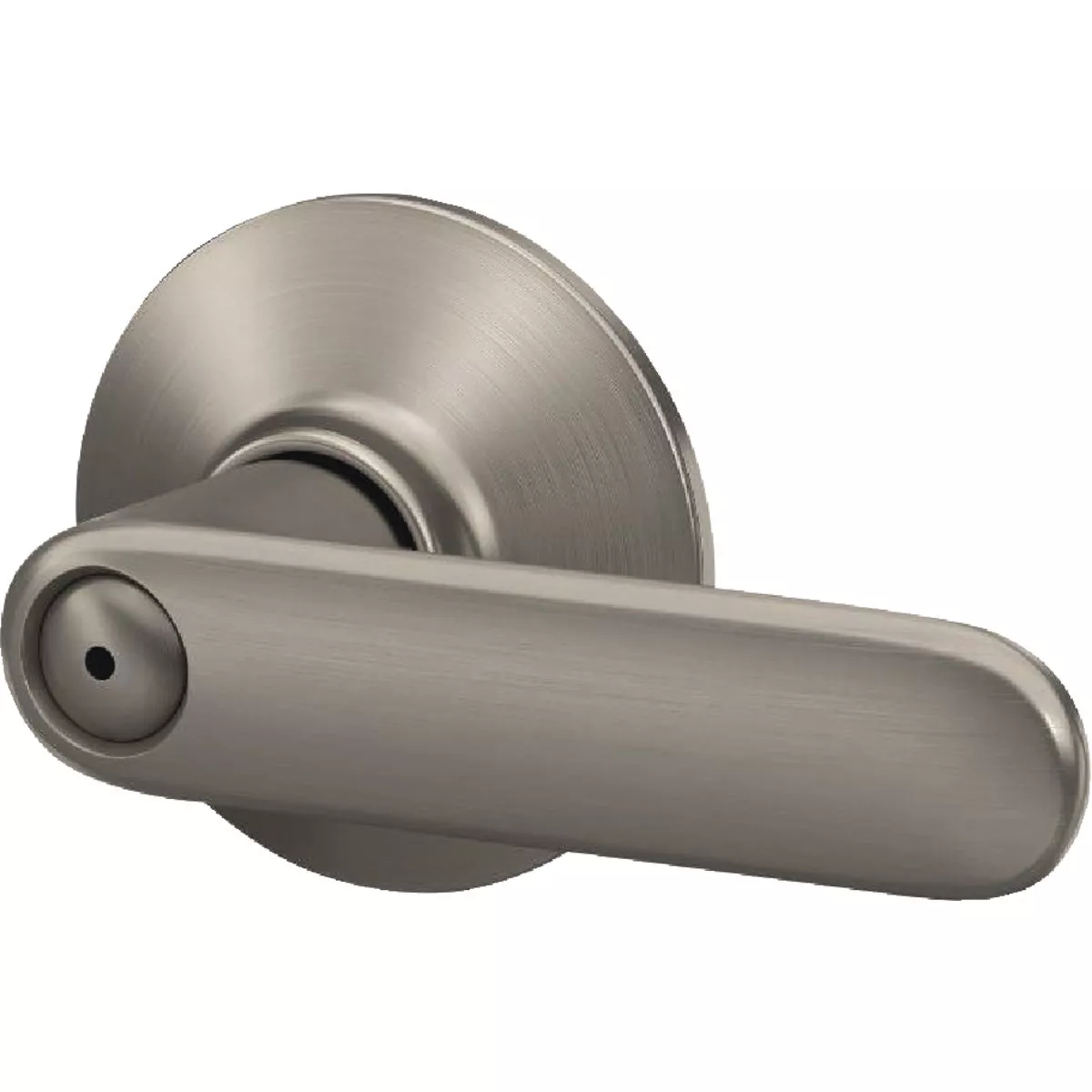 Schlage Davlin Lever Satin Nickel Bed & Bath Lock - photo 2