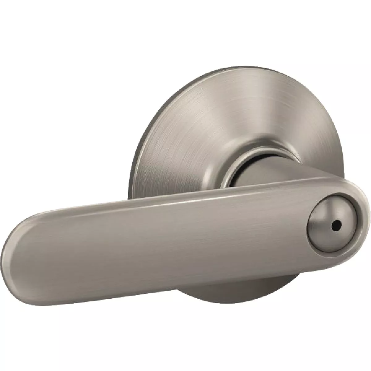 Schlage Davlin Lever Satin Nickel Bed & Bath Lock - photo 3