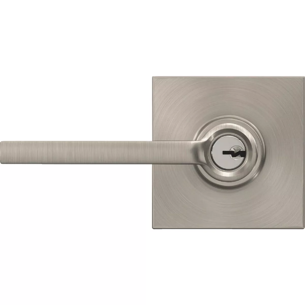 Schlage Latitude Lever Collins Satin Nickel Keyed Entry Lock