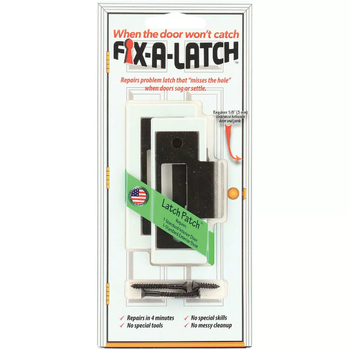 Prime-Line Fix-A-Latch Bronze Repair Kit (2-Pack) - photo 2