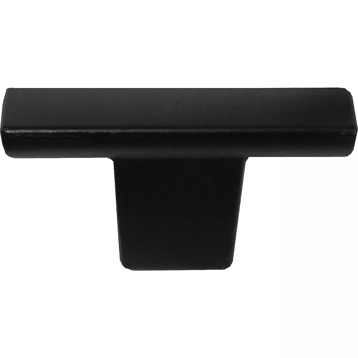 Laurey Cosmopolitan T-Shaped 2 In. Matte Black Cabinet Knob