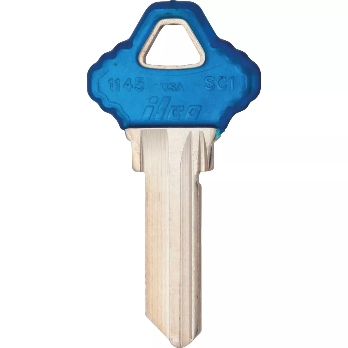 ILCO Schlage Design Decorative House Key, SC1-Aqua (5-Pack) | True ...