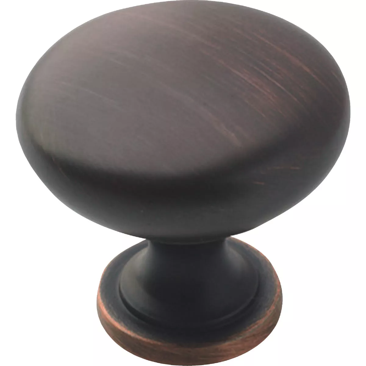 Amerock Edona 1.25 In. Dia. Round Oil Rubbed Bronze Cabinet Knob