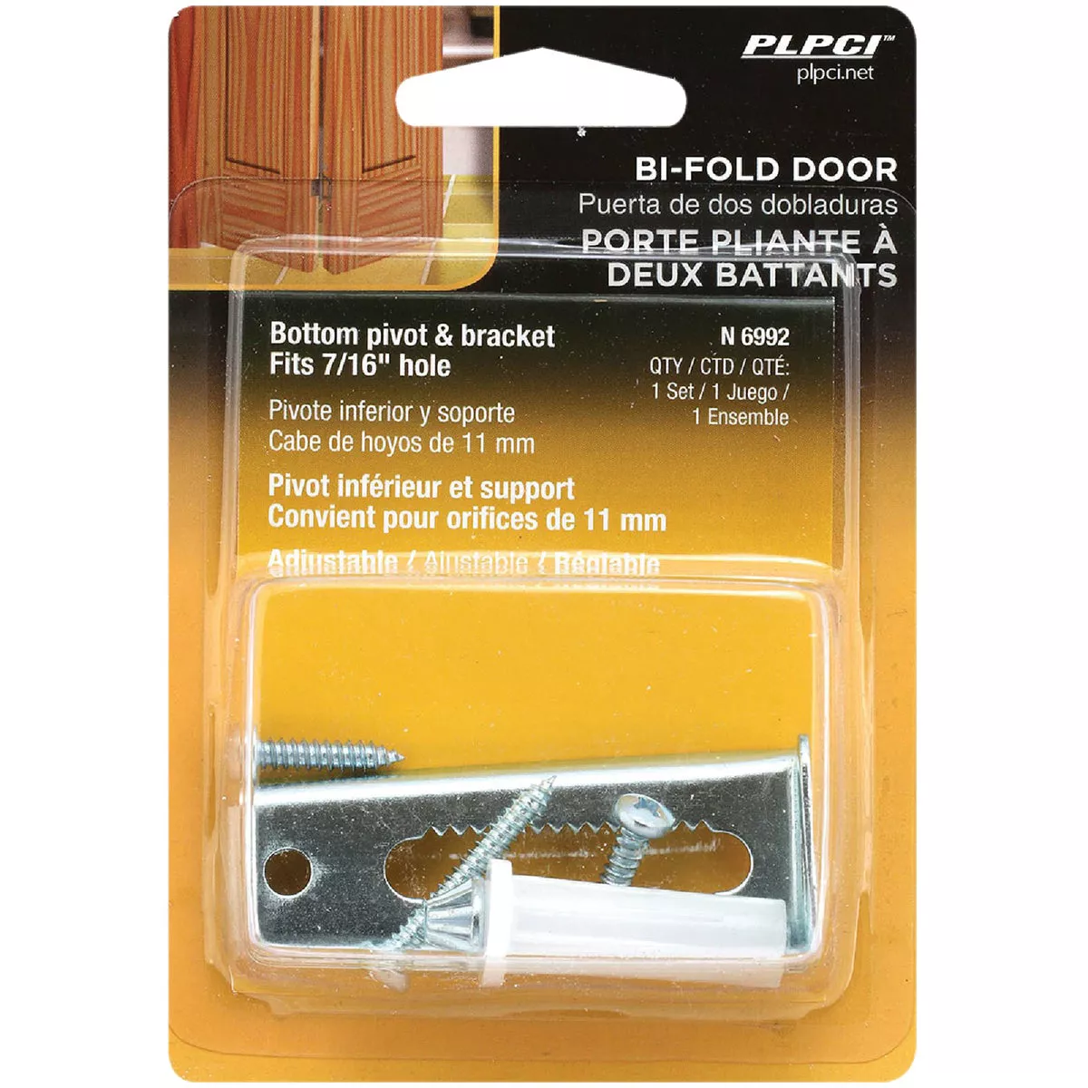 Prime-Line Bottom Pivot Bracket & Pin Kit - photo 2