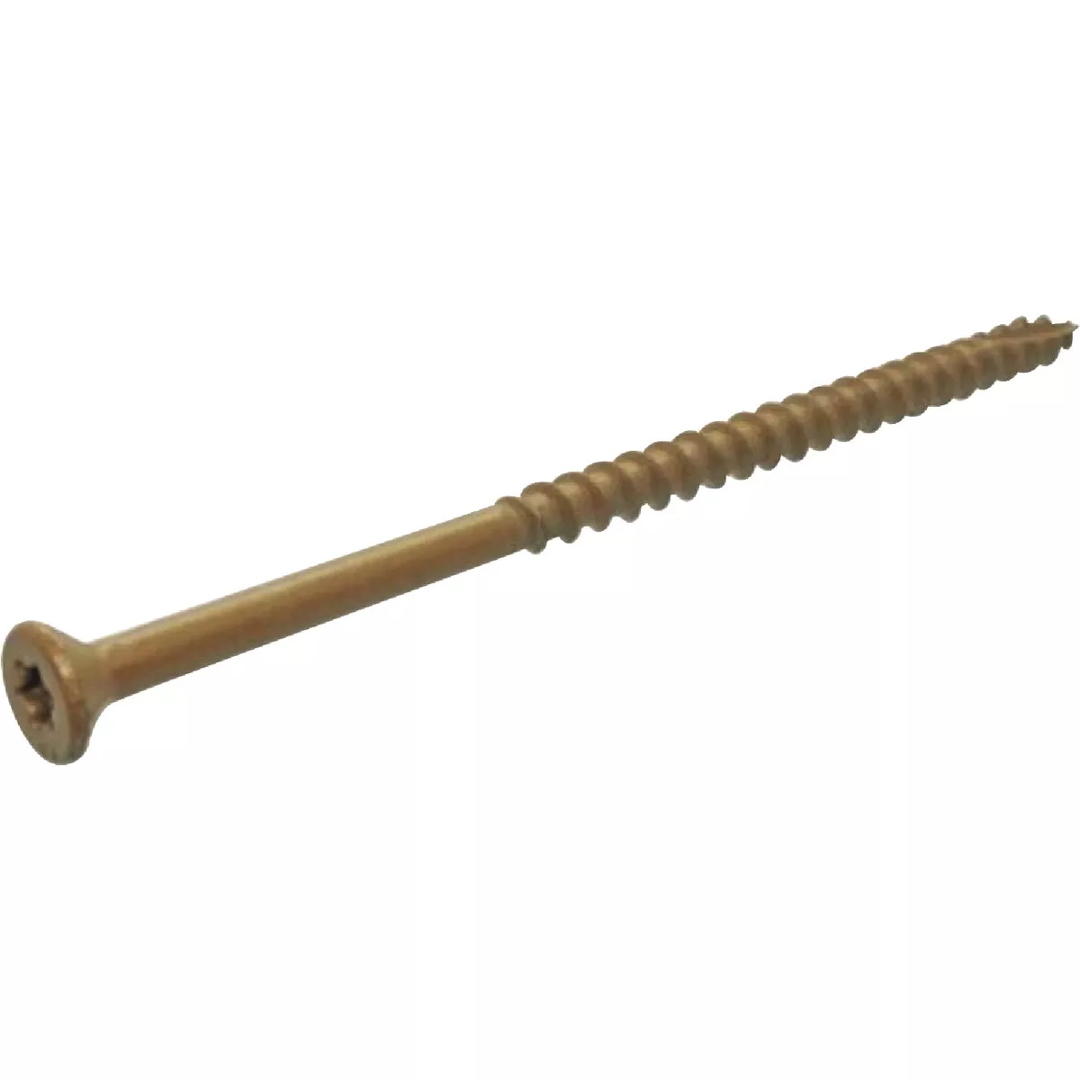 Grip-Rite DeckForce PrimeGuard Nano #10 x 4 In. Star Drive Gold Screw (5 Lb.)