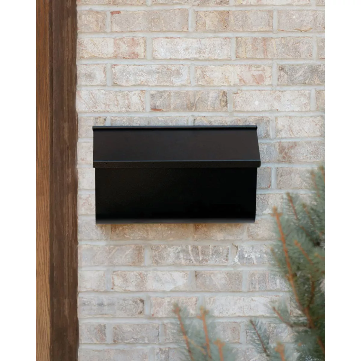 Gibraltar Woodlands Black Wall Mount Mailbox - photo 3