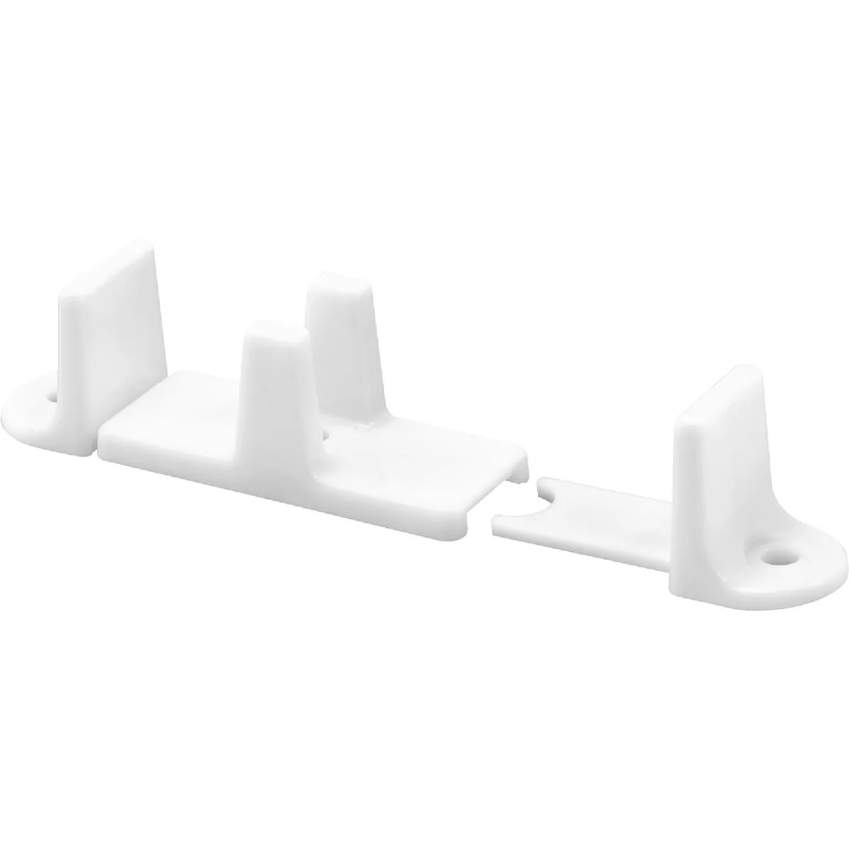 Prime-Line 1 In. Adjustable Nylon Base Bypass Door Bottom Guide (2 Count) - photo 2