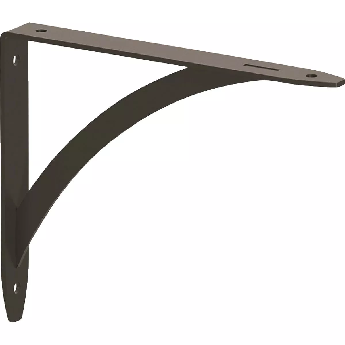 Knape & Vogt Elegante 7 In. Black Decorative Bracket