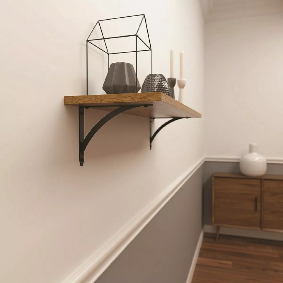 Knape & Vogt Elegante 7 In. Black Decorative Bracket - photo 2