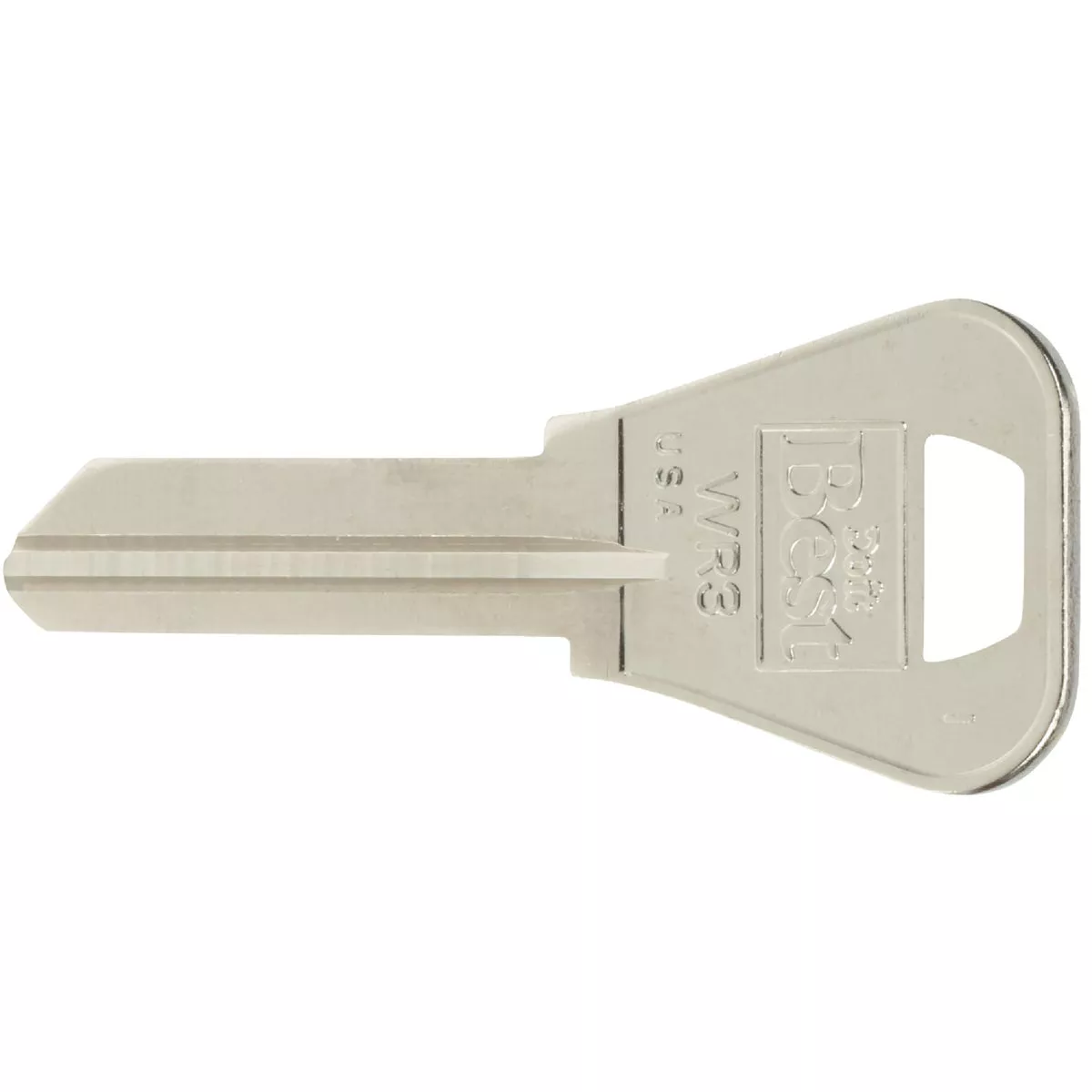 Do it Best Weiser Nickel Plated House Key, WR3 / 1054WB (10-Pack) - photo 2